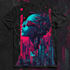 make tshirt and apparel design with cyberpunk style