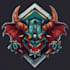 hand paint fantasy logo
