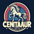 do design a unique centaur mascot logo with t shirt design