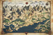 create fantasy map illustration for map