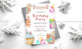 design birthday invitation card