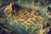 make fantasy map illustration for map