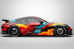 do racing itasha wrap, racing car wrap