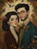 draw couple portrait illustration