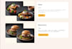 design a modern resturant webiste UI in figma