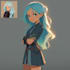 create a unique anime style character
