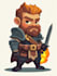create 2d game character illustration