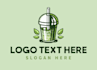 do creative food, drink, juice bar, restaurant logo