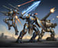 draw a mecha and robot art