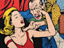 draw pop art portrait in roy lichtenstein style