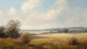 paint a real oil painting on canvas