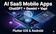 build your ai saas mobile app with chat gpt and gemini in flutter