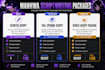 write original and immersive manhwa or comic scripts for your project