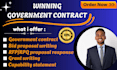 bid proposal government contract rfp rfq grant writing capability statement