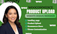 do woocommerce or etsy bulk product uploads with CSV, images, descriptions