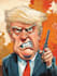 make a political cartoons illustrations