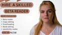 be your expert beta reader, sensitivity reader, and provide copy editing