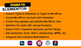 convert figma to elementor figma to wordpress design as an elementor expert