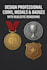 design professional coins, medals badges with realistic rendering