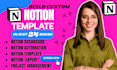 do notion dashboard notion ai automation notion workspace expert notion template