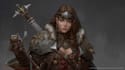 draw a fantasy character for dnd, pathfinder, etc