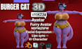 3d vrchat avatar, furry avatar commission nsfw avatar vrc avatar and rigging