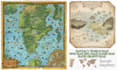 create custom fantasy map, dnd map, rpg map, world map, cartography illustration