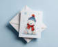 do christmas card, greeting and invitation cards design