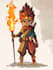 create stunning  game character