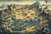 design a fantasy map design map illustration fantasy map