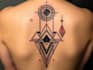 create unique custom geometric tattoo design