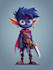 design simple 2d game characters