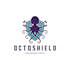 design high quality octopus logo with creative concepts