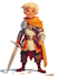 draw a 2d game character illustration