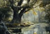 paint fantasy landscape illustrations