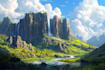 make pixel art background or landscape for you
