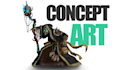 design a detailed character art