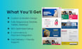 design and redesign a professional squarespace website