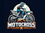 create creative and good looking dirt bike logo design