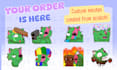 design cute custom emotes for discord and twitch