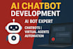 ai developer, build custom chatbots and machine learning models for business