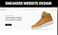 design sneakers shoe shopify store footwear air jordan canvas shopify website