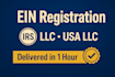 get your ein number for llc and solo from irs in 1 hour
