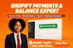 setup and fix shopify payments and shopify balance issues