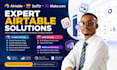 design airtable database airtable softr webapp n8n ai automation make automation