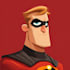 make concept art superhero character comic style