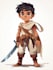 draw a 2d game character illustration