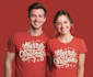 create ugly christmas sweater and tshirt design in 4hours