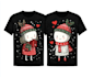 create christmas, retro groovy xmas tshirt design