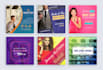make eye catching custom social media banners